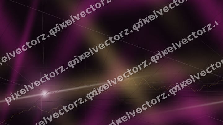 Nahtloser Neon Diagramm Hintergrund in Magenta und Bernstein