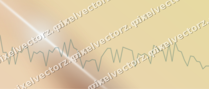 Soft pastel chart background in dark teal and orange
