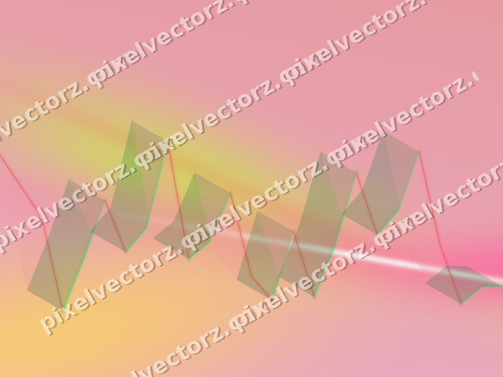 Soft pastel chart background in lime and amber