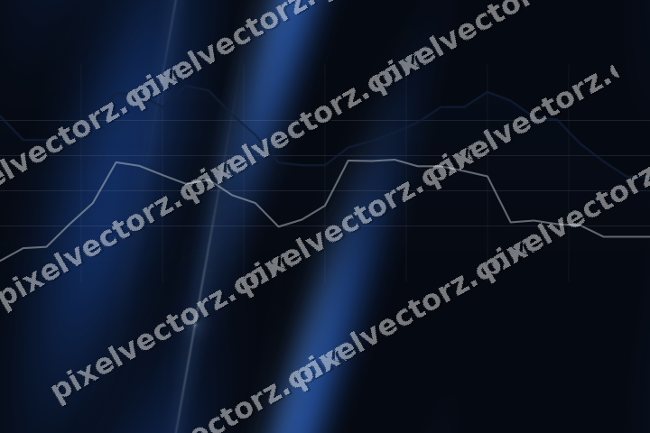Nahtloser Neon Diagramm Hintergrund in Blau