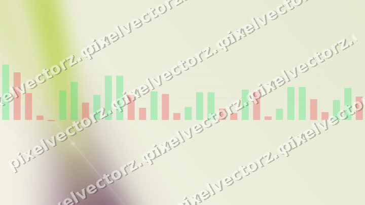 Soft pastel chart background in dark magenta and lime