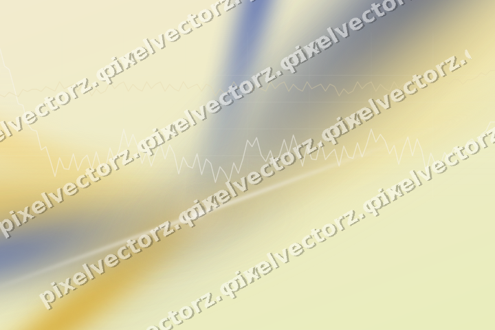 Soft pastel chart background in amber and blue