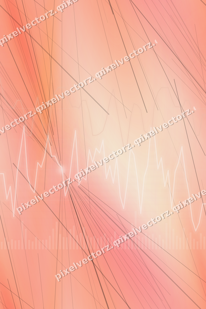 Nahtloser Pastell Diagramm Hintergrund in Rot und Orange