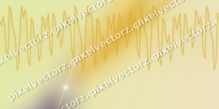 Soft pastel chart background in amber and purple