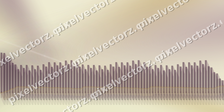 Soft pastel chart background in dark magenta and amber