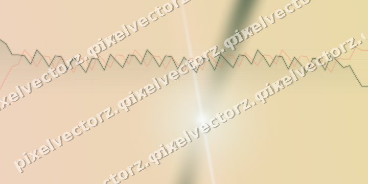 Soft pastel chart background in dark green and red