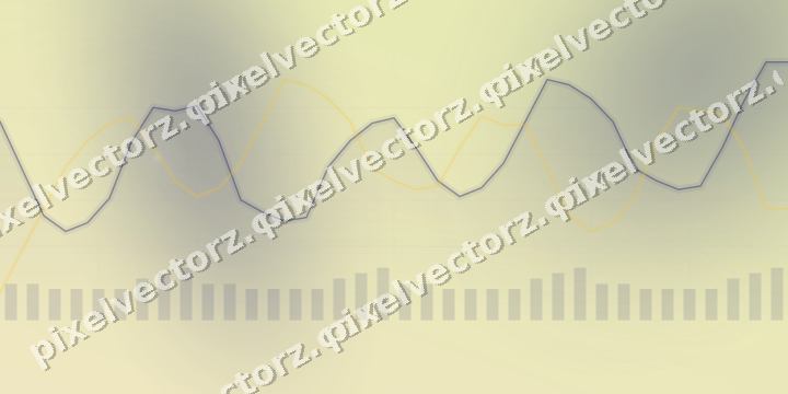 Soft pastel chart background in dark blue and amber