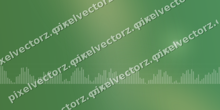 Glowing neon chart background in lime and yellow