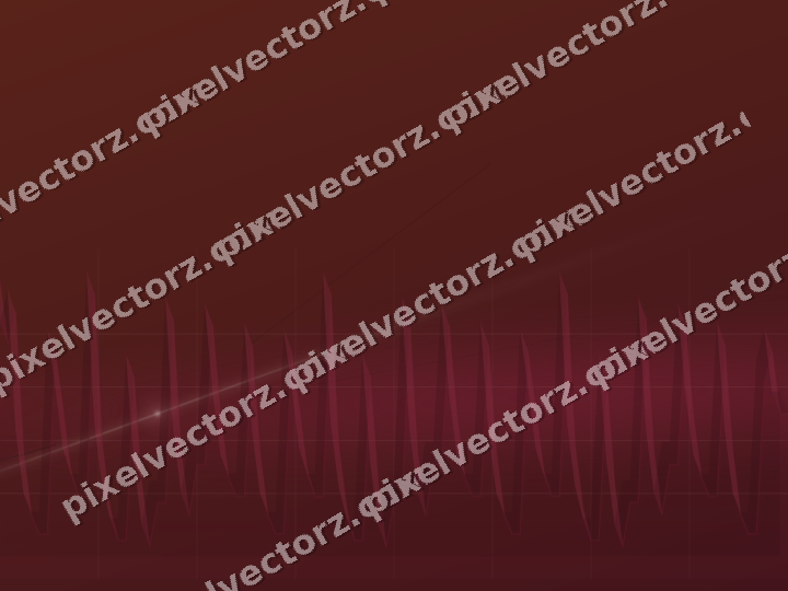 Glowing neon chart background in dark pink and red