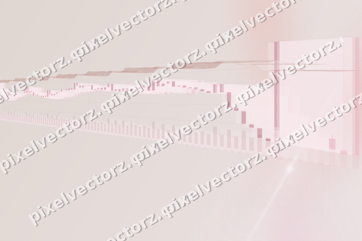 Soft pastel chart background in pale pink and pale red