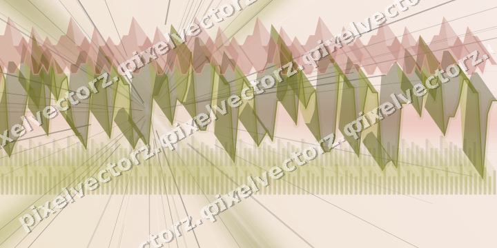 Soft pastel chart background in yellow and red