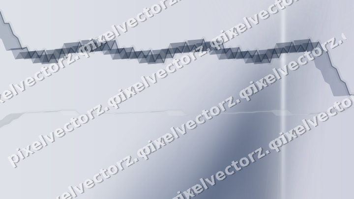 Soft pastel chart background in dark blue and white
