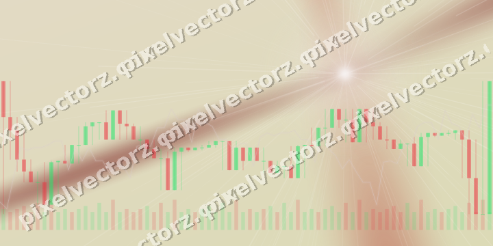 Soft pastel chart background in dark red and dark green