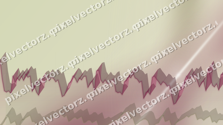 Soft pastel chart background in dark pink and yellow