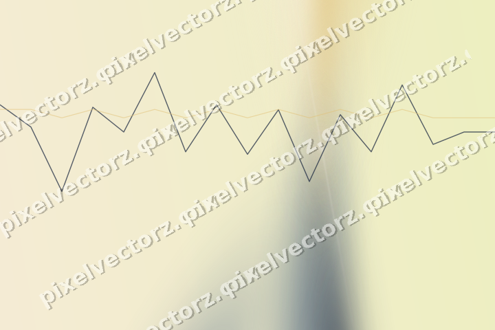 Soft pastel chart background in dark blue and amber