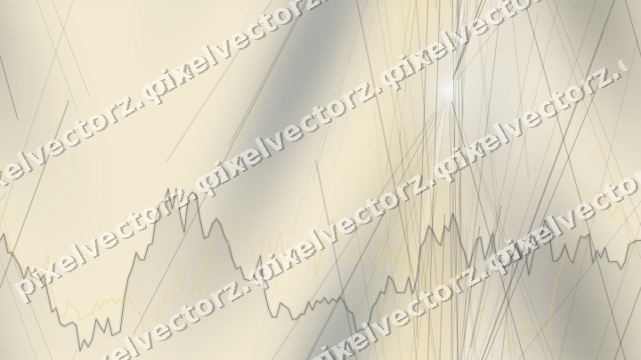 Nahtloser Pastell Diagramm Hintergrund in Bernstein und Grau