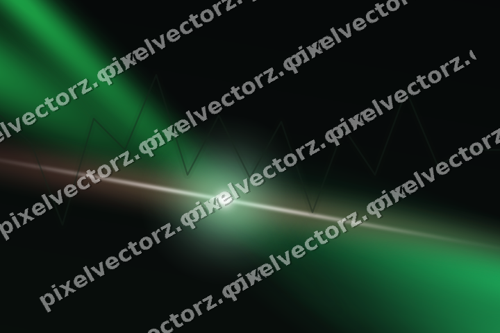Glowing neon chart background in green and red