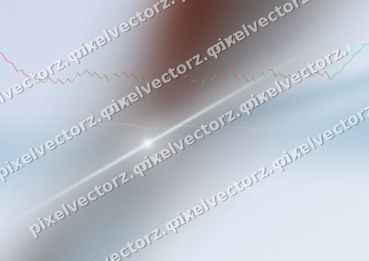 Soft pastel chart background in cyan and red