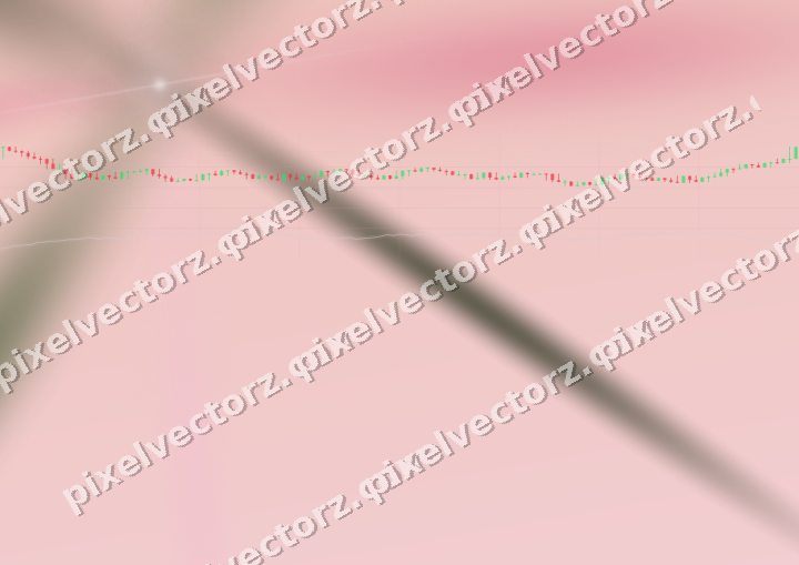 Soft pastel chart background in pink and dark lime