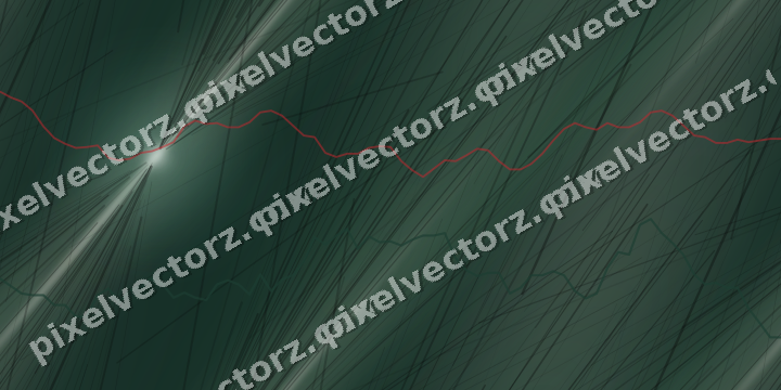 Nahtloser Neon Diagramm Hintergrund in Dunkelgrün und Rot