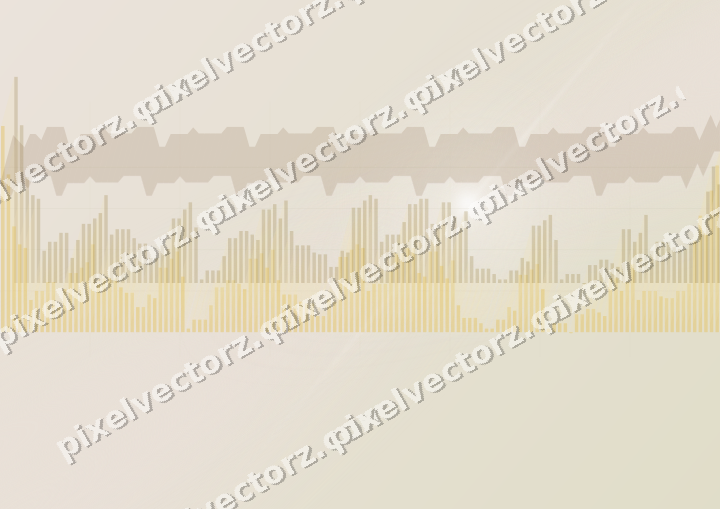 Soft pastel chart background in amber and pale orange