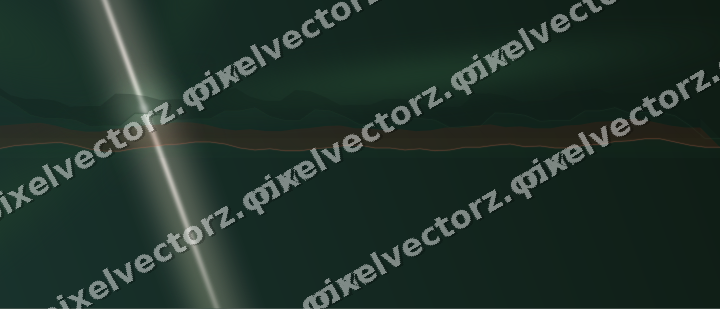 Glowing neon chart background in dark green and red
