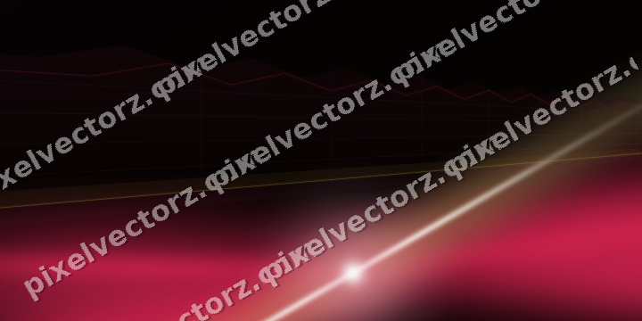 Glowing neon chart background in pink and amber