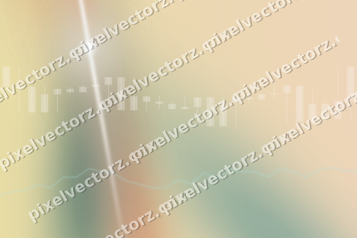 Soft pastel chart background in dark teal and orange