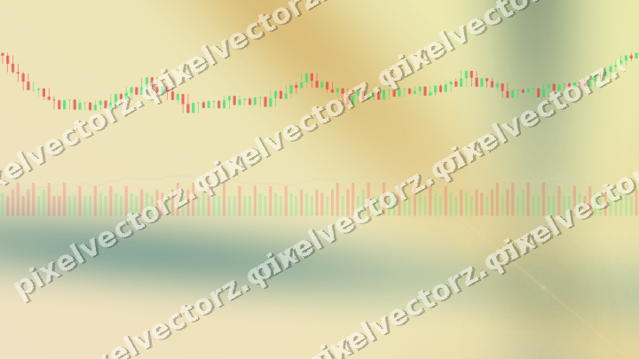 Soft pastel chart background in amber and dark teal