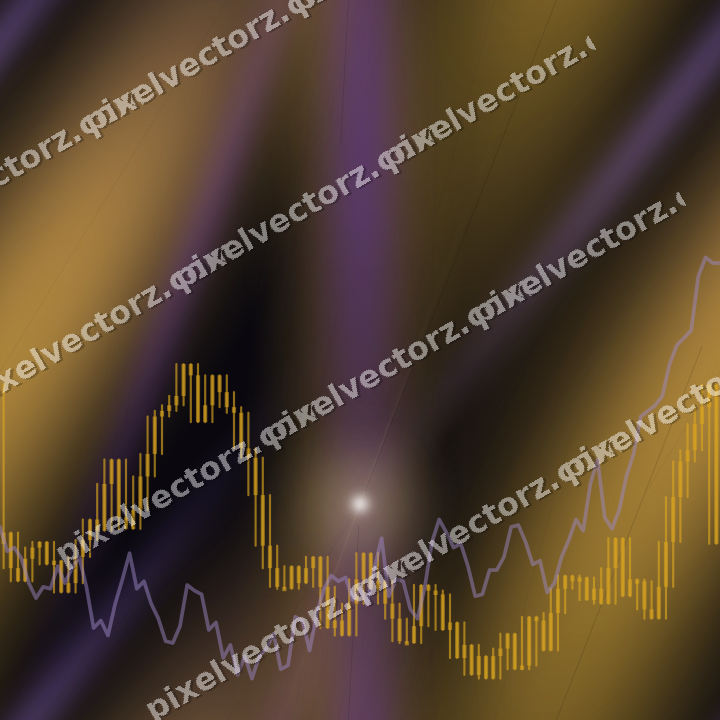 Nahtloser Neon Diagramm Hintergrund in Bernstein und Violett