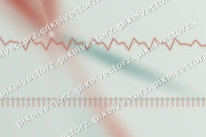 Soft pastel chart background in red and orange