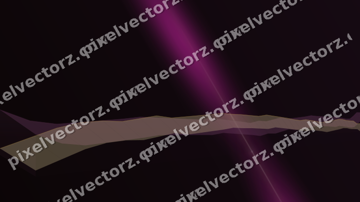 Glowing neon chart background in magenta and amber
