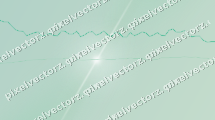 Soft pastel chart background in green and teal