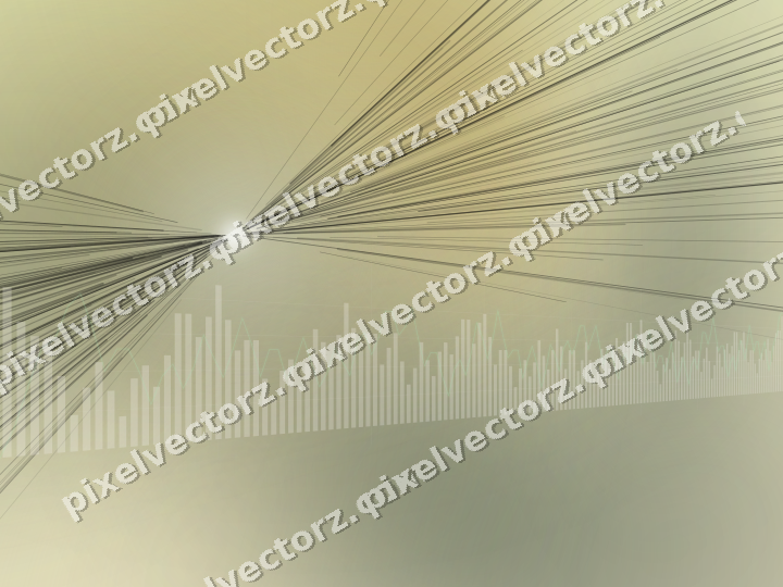Soft pastel chart background in dark green and amber