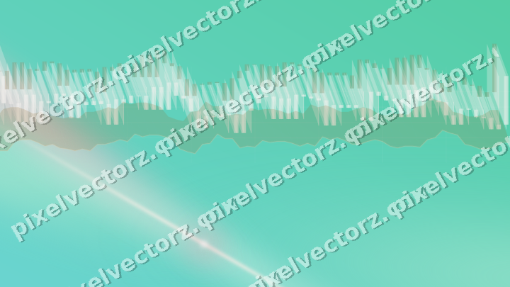 Glowing neon chart background in pale pink and pale amber