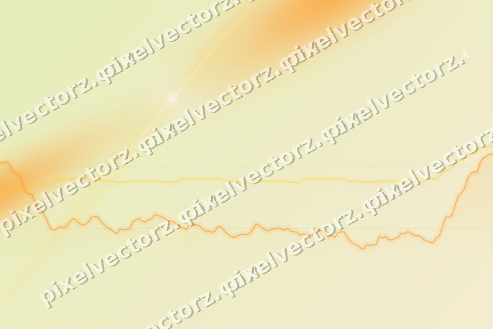 Soft pastel chart background in orange and amber