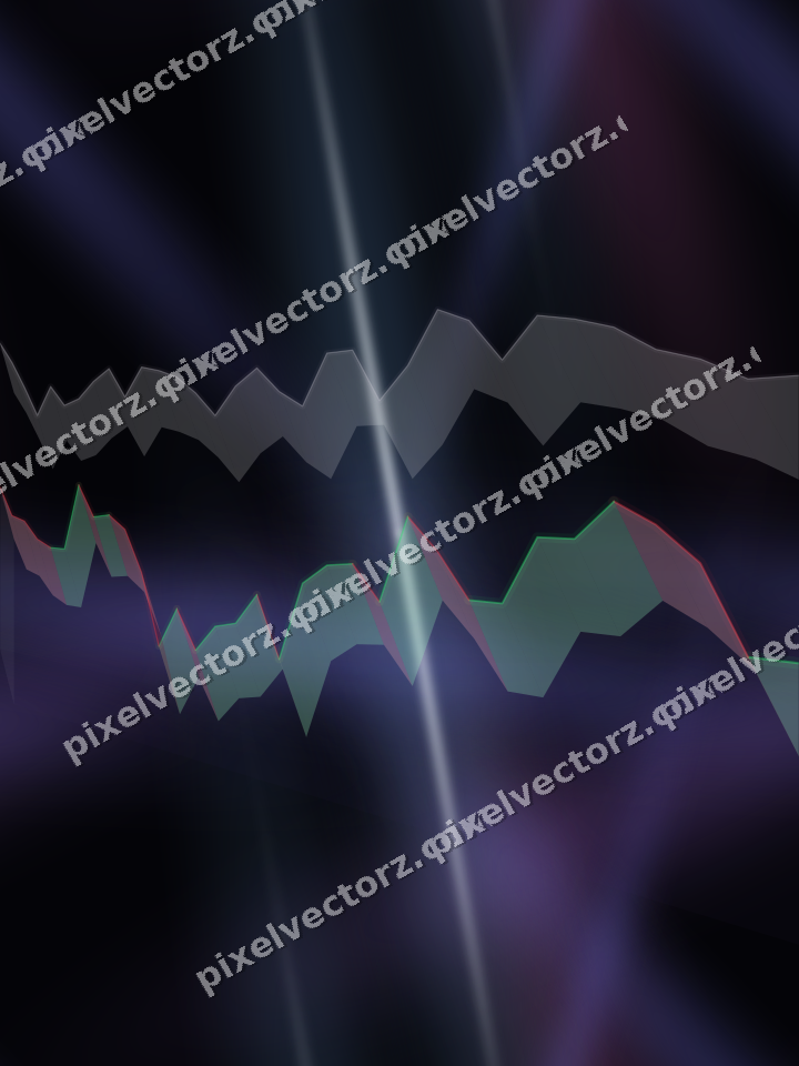 Nahtloser Neon Diagramm Hintergrund in Violett und Blau