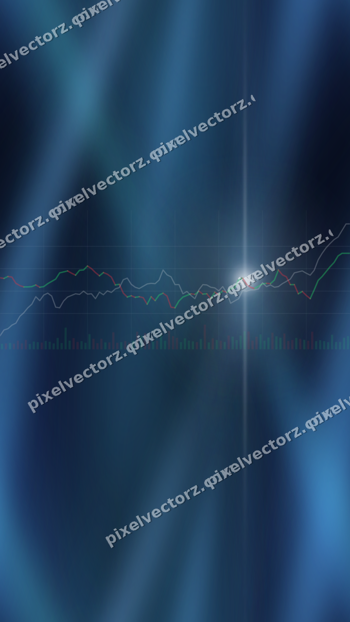 Nahtloser Neon Diagramm Hintergrund in Türkis und Blau