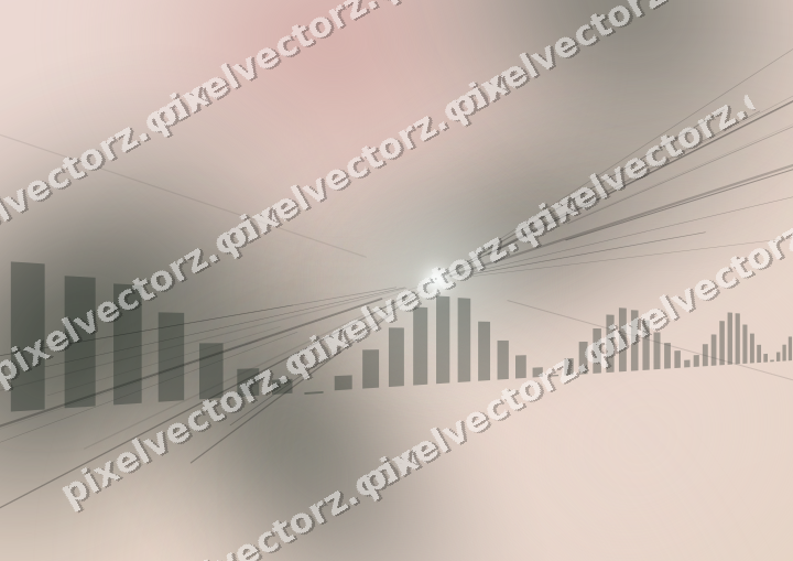 Soft pastel chart background in dark green and red