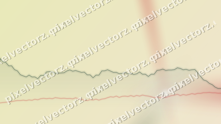 Soft pastel chart background in dark green and red