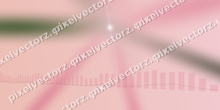 Soft pastel chart background in pink and dark lime
