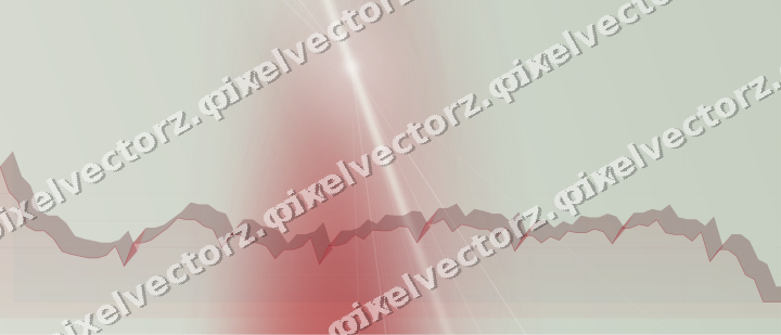Soft pastel chart background in red and pale lime