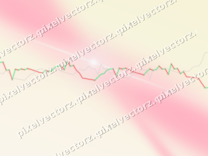 Soft pastel chart background in pale pink and pale amber