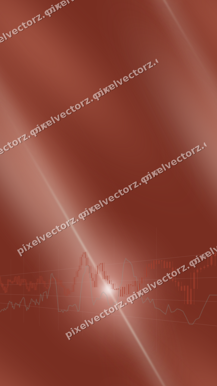 Nahtloser Neon Diagramm Hintergrund in Rot und Orange