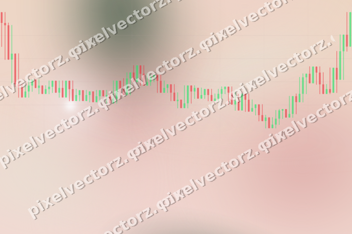 Soft pastel chart background in red and dark green