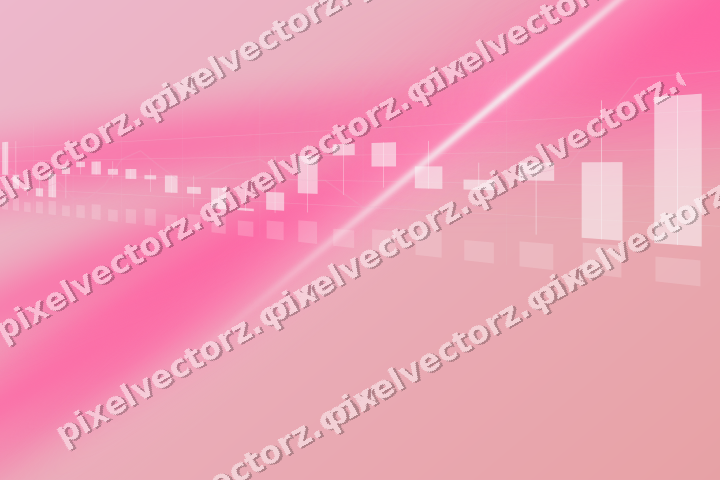 Soft pastel chart background in pink and blue