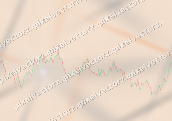 Nahtloser Pastell Diagramm Hintergrund in Blau und Orange