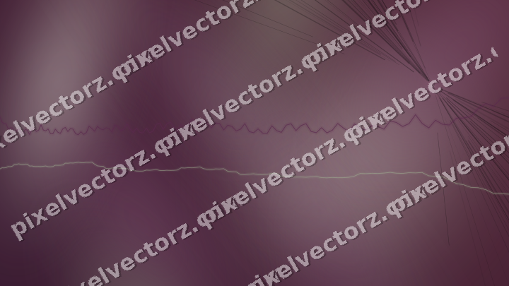 Glowing neon chart background in dark magenta and lime
