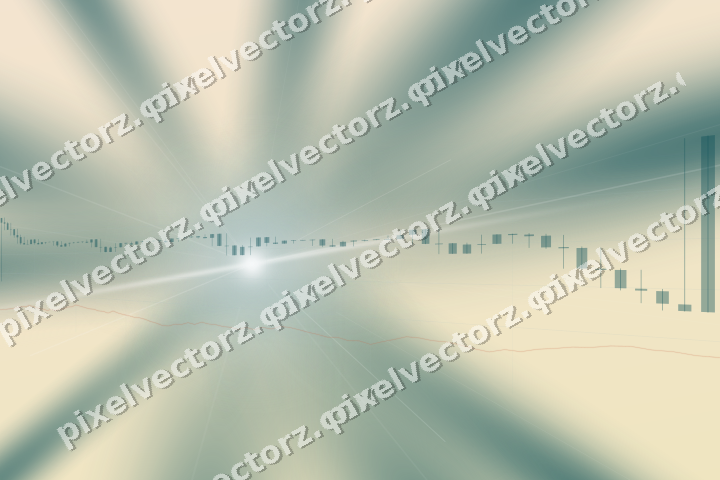 Soft pastel chart background in dark teal and orange