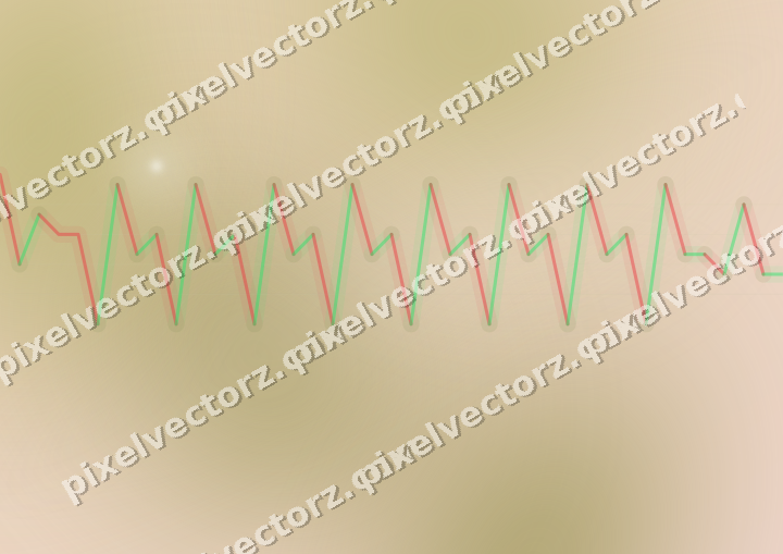 Soft pastel chart background in yellow and red